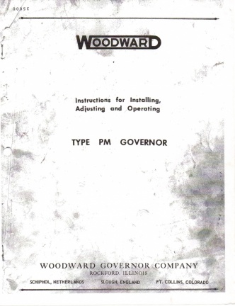 TYPE PM GOVERNOR - BULLETIN 35000